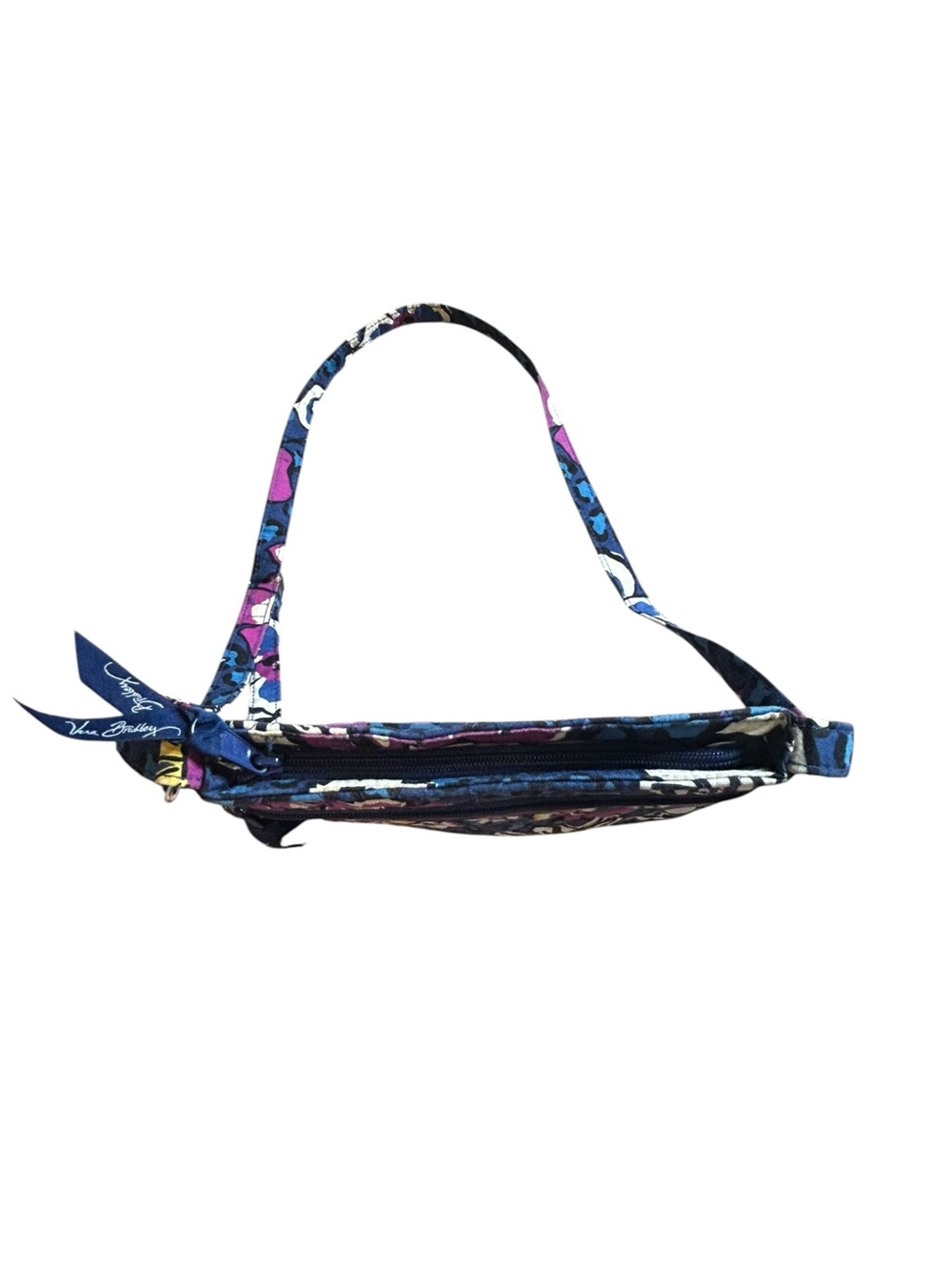 Vera Bradley African Violet Quilted Adjustable Crossbody Bag - Picture 14 of 16